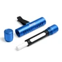 Jeep Blue Aluminum Car Vent Air Freshener Clip with adjustable window and 10 Refill Sticks