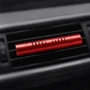Dodge Challenger Red Aluminum Car Vent Air Freshener Clip with adjustable window and 10 Refill Sticks