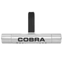 Ford Mustang Cobra Silver Aluminum Car Vent Air Freshener Clip with adjustable window and 10 Refill Sticks