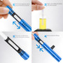 Ford Maverick Blue Aluminum Car Vent Air Freshener Clip with adjustable window and 10 Refill Sticks