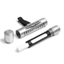 Chrysler Logo Silver Aluminum Car Vent Air Freshener Clip with adjustable window and 10 Refill Sticks