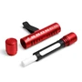 Ford Bronco Red Aluminum Car Vent Air Freshener Clip with adjustable window and 10 Refill Sticks
