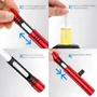 Ford Mustang GT 5.0 Red Aluminum Car Vent Air Freshener Clip with adjustable window and 10 Refill Sticks