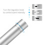 Ford F-150 Platinum Silver Aluminum Car Vent Air Freshener Clip with adjustable window and 10 Refill Sticks