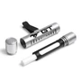 Ford Mustang GT Silver Aluminum Car Vent Air Freshener Clip with adjustable window and 10 Refill Sticks