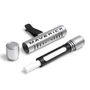 Ford Maverick Silver Aluminum Car Vent Air Freshener Clip with adjustable window and 10 Refill Sticks