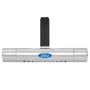 Ford Logo Silver Aluminum Car Vent Air Freshener Clip with adjustable window and 10 Refill Sticks