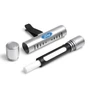 Ford Logo Silver Aluminum Car Vent Air Freshener Clip with adjustable window and 10 Refill Sticks