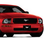 Ford Mustang 3d Pony on Black Metal License Plate