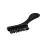 Auto Detailing Nylon Bristle Black Cleaning Brush