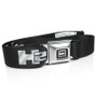 Hummer H2 Logo Auto Seatbelt Buckle Black Belt