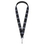 Buckle-Down Lanyard - 1.0" - Ford Mustang W/bars Logo Repeat Accessory, -Multi-Colored, One Size