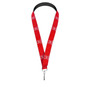 Honda Logo Red Key Lanyard Key Chain