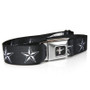 Ford Mustang Nautical Star Auto Seatbelt Buckle Black Belt