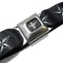 Ford Mustang Nautical Star Auto Seatbelt Buckle Black Belt