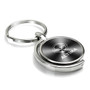 Nissan Altima Gray Brushed Metal Spinner Key Chain