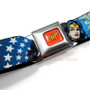 Wonder Woman Images Auto Seatbelt Buckle Strap Belt, Official Licensed