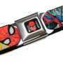 Marvel Hero Spiderman Comic Auto Seatbelt Buckle Strap Belt