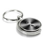 Ford Shelby Cobra Gray Brushed Metal Spinner Key Chain