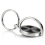 Ford Shelby Cobra Gray Brushed Metal Spinner Key Chain