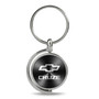 Chevrolet Cruze Gray Brushed Metal Spinner Key Chain