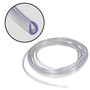 Full Size 12' Clear U Shape Car Door Edge Guard Trim