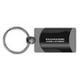 Dodge Challenger Two Tone Gun-Metal Rectangular Key Chain Key Fob