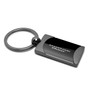 Dodge Dart Two Tone Gun-Metal Rectangular Key Chain Key Fob