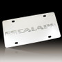 Cadillac Escalade Chrome License Plate