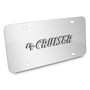 Chrysler PT Cruiser Name Badge On Polished Chrome License Plate