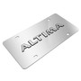 Nissan Altima Chrome Stainless Steel License Plate