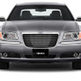 Chrysler 300 Name Badge On Black License Plate