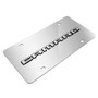 Chevrolet Camaro 3D Logo Chrome Stainless Steel License Plate