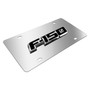 Ford F-150 Logo Chrome Steel License Plate, Official Licensed