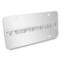 GMC Terrain 3d Nameplate Chrome Stainless Steel License Plate, Made in USA