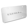 Chevrolet Equinox 3d Nameplate Logo Chrome Stainless Steel License Plate by iPick Image, Made in USA