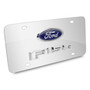 Ford F-150 2015 up Double 3d Logo Chrome Stainless Steel License Plate by iPick Image, Made in USA