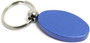 Chevrolet Blue Aluminum Oval Key Chain