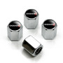 Dodge New Logo Chrome Tire Stem Valve Caps, Official Licensed