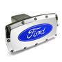 Ford Logo Oval Aluminum Tow Hitch Cover