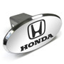 Honda Engraved Oval Chrome Aluminum Tow Hitch Cover