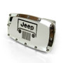 Jeep Grille Logo Billet Aluminum Tow Hitch Cover