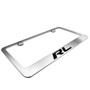 Acura RL Chrome Brass Metal License Frame