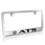 Cadillac Logo ATS Chrome Metal License Plate Frame