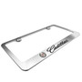 Cadillac Logo Chrome Solid Brass License Frame, Official Licensed