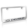 Chevrolet Chrome Brass License Plate Frame