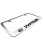 2 Chevrolet Impala Engraved Chrome Metal License Plate Frames