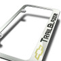 Chevrolet Trailblazer Chrome Metal License Frame