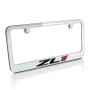 Chevrolet Camaro ZL1 Chrome Metal License Plate Frame