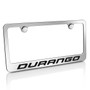 Dodge Durango Chrome Brass License Plate Frame